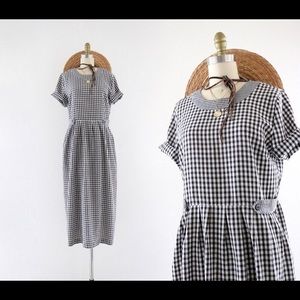 Gingham Market Day Dress